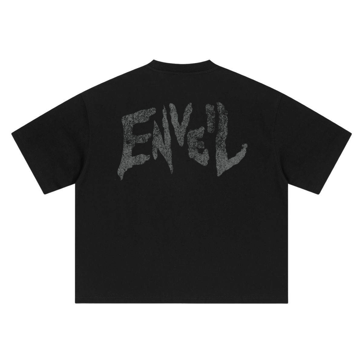 Carbon 'Distressed Enveil' Tee