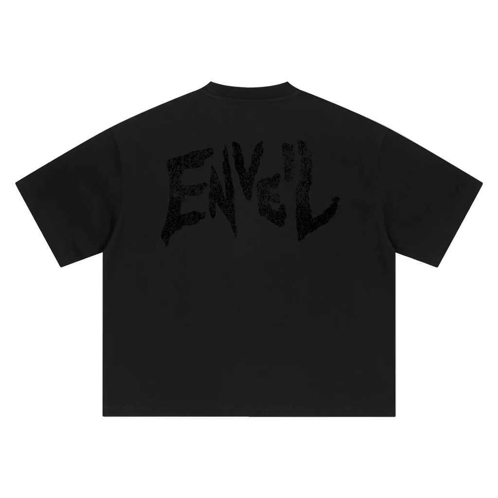 Triple Black 'Distressed Enveil' Tee