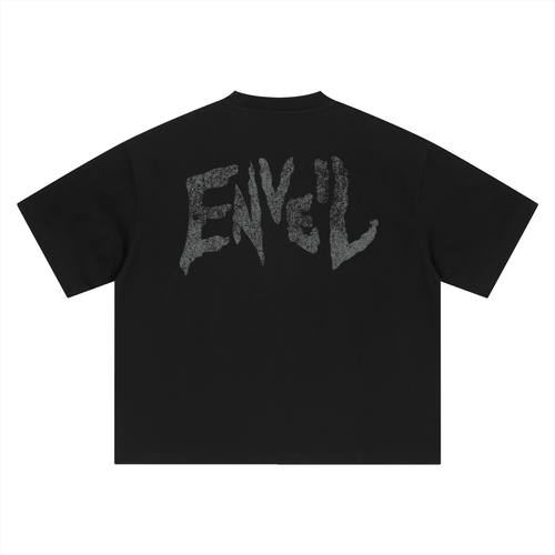 T-shirt Enveil vieilli « Triple Black »