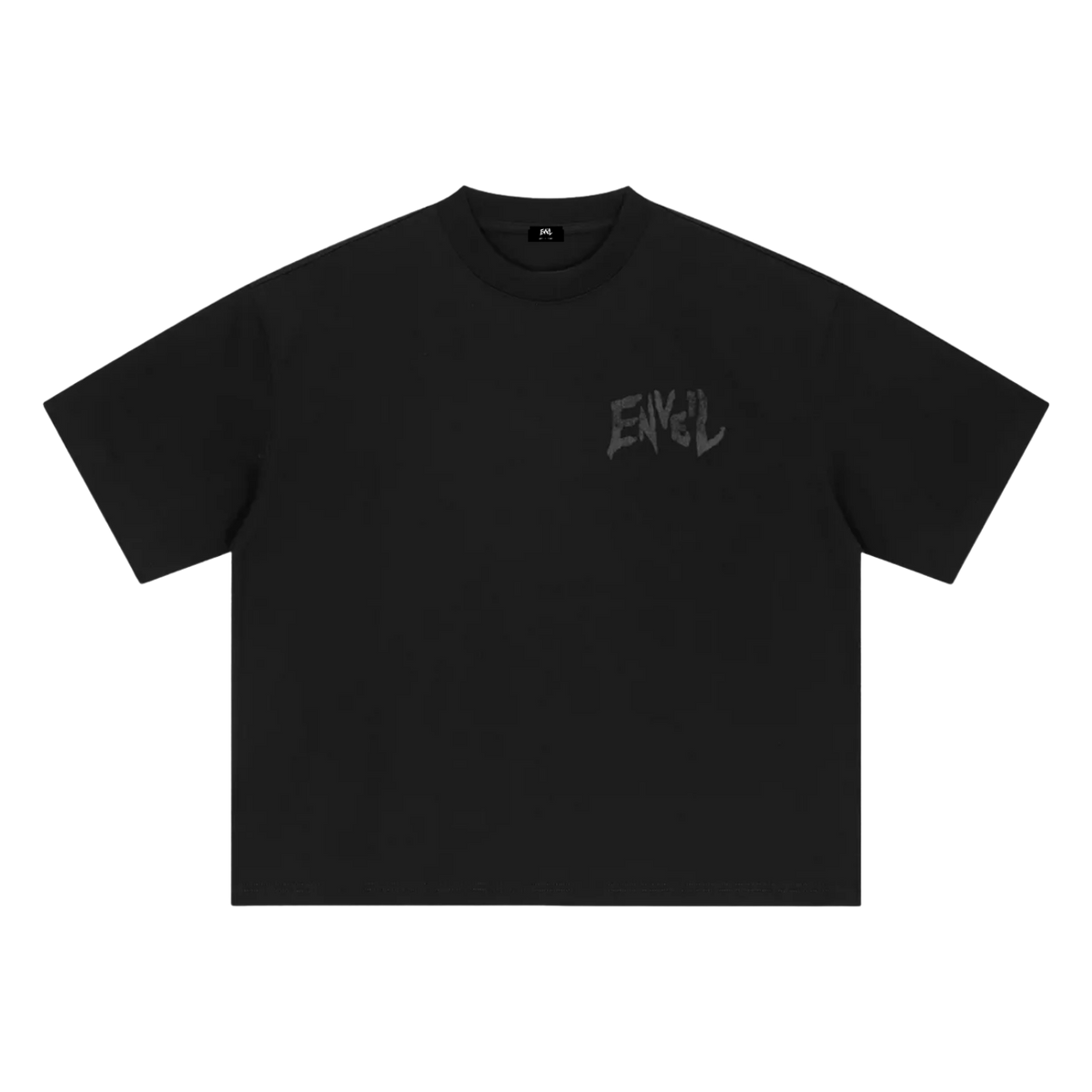 Carbon 'Distressed Enveil' Tee