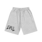 Heather Grey 'Distressed Enveil' Sweatshorts